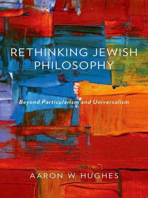 cover image of Rethinking Jewish Philosophy